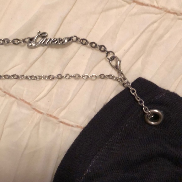 GUESS Sexy casual cotton mauve ombré dress so S - Picture 7 of 8